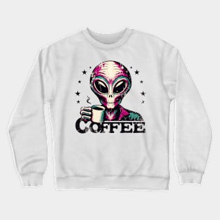 Alien coffee Crewneck Sweatshirt